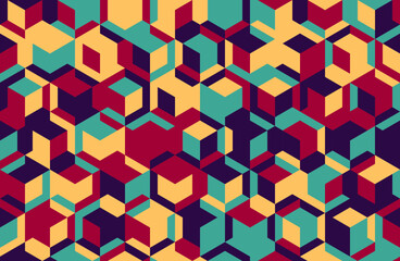 Graphic geometric vector with textured shapes and minimal design. Perfect for trendy poster covers, seamless backgrounds, or textile patterns.