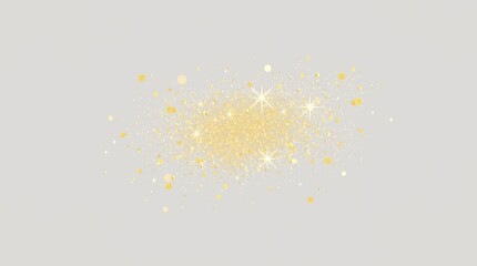 Gold glitter golden sparkle confetti shiny glittering dust on a transparent background png glitters png