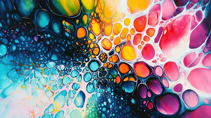 Wall Mural - Abstract colorful background