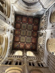 Interior of Ely cathedral, Cambridge 