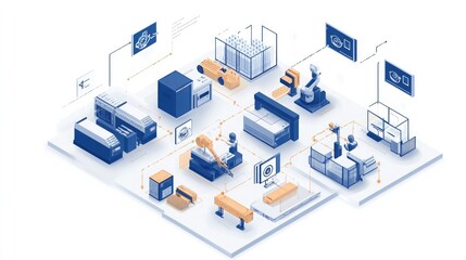 Poster - Smart factory automation system for Industry 4.0 tech
