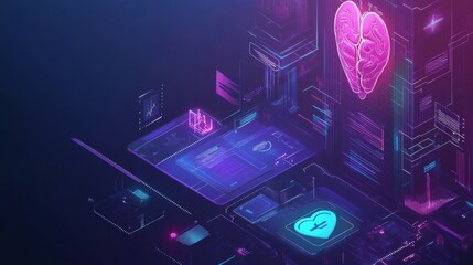 The Heart of Technology: A Digital Representation of Life's Essence