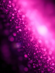 Pink and purple lens flare particles abstract background glitter dust particle Ultra realistic 