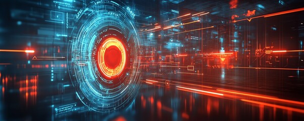Poster - 3D rendering of a 2025 target concept with arrows and symbols illustrating business goals, sleek design, contemporary visuals, engaging graphics