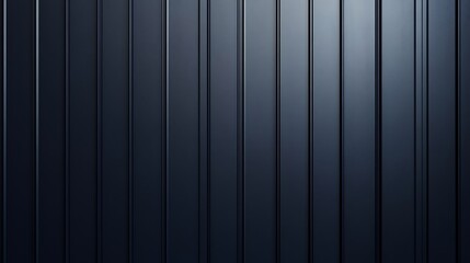 Aufkleber - deep navy blue panelled wall background with wide vertical panels and a matte finish giving a bold a