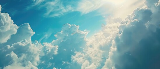 Poster - Blue Sky And Cloudy
