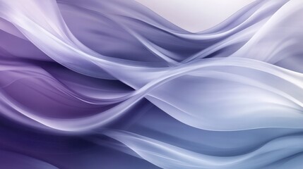 Wall Mural - Abstract Purple and Blue Swirling Waves