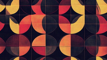 Poster - Contemporary seamless geometric pattern Elegant backdrop Illustration