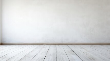 Poster - Bright and Smooth White Wall Background