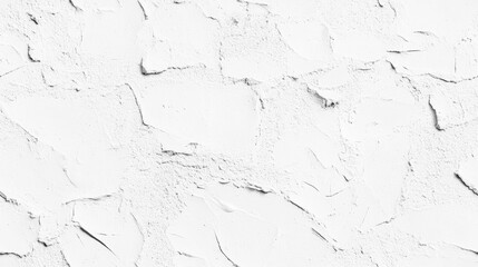 Poster - Panoramic view of a white painted cement wall featuring a rough texture in the background