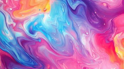 Poster - Vibrant design pattern ideal for backgrounds and creative projects