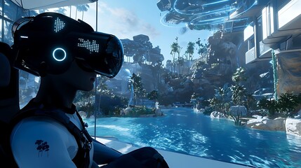 Poster - Exploring the future of ai-powered virtual reality design a glimpse into next-generation digital landscapes and experiences