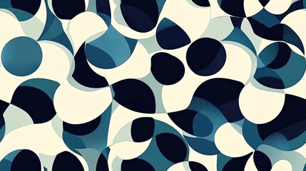 Poster - Abstract geometric seamless texture pattern