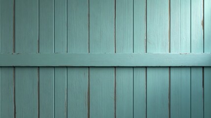 Poster - Pastel mint green panelled wall background with wide vertical boards and delicate texture perfect for airy and fresh spaces like kitchens or modern living rooms