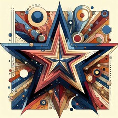 Poster -  Star,  illustration, ai