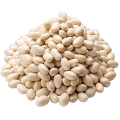 Wall Mural - white beans