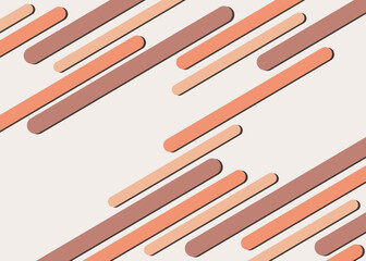 Poster - Minimalist background with abstract diagonal stripes pattern and with some copy space area