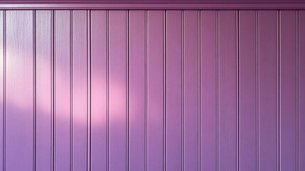 Poster - Soft lavender panelled wall background with narrow vertical slats and subtle texture creating a calming and elegant look ideal for bedrooms or serene living spaces
