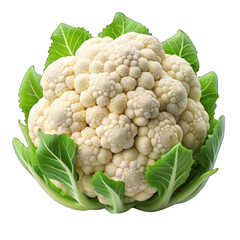 Wall Mural - 
cauliflower isolated on white
