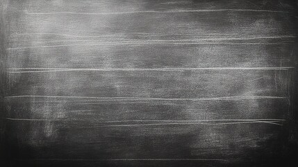 Poster - Blank Chalkboard Surface Texture for Background Use