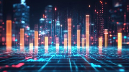 Poster - Modern Digital Data Visualization in Urban Setting