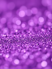 Purple de focused sparkle glitter background glitter dust particle Ultra realistic 