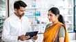 © N7 - Indian Woman Consulting Pharmacist