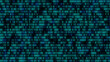 © Myvector - Perspective wall of binary code digital pattern background