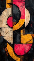 Poster - Striking Abstract Display of Disconnected Lines