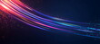 © SJarkCube - Abstract Swirling Neon Lights: A mesmerizing digital art piece featuring vibrant, swirling streaks of neon light in shades of pink, red, and blue, creating an abstract and dynamic visual.