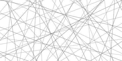 Aufkleber - Abstract black lines with white background. Creative and geometric shape with luxury pattern and paper texture design. abstract background with stripes for website design Technology background.	
