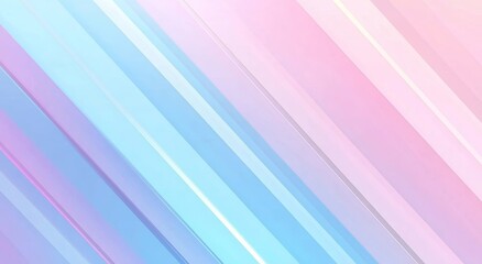 Poster - Abstract Diagonal Stripes Background