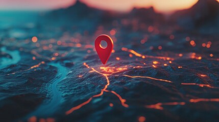 Poster - Pinpointed Journey. Navigation and Discovery on the Map