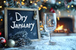 © shintartanya - Dry January and empty glass,no alcohol month,health and wellness,mindful drinking