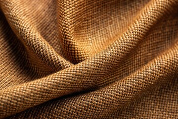 Close-up abstract brown fabric texture and background