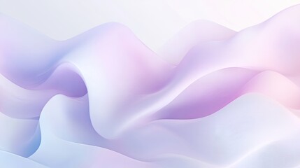 Poster - A minimalist abstract background with soft gradients of pastel pink and lavender, creating a serene and elegant visual