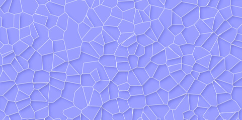 Poster - Abstract colorful broken stained-glass background with white line. geometric seamless pattern with 3d shapes triangle background. colorful low poly crystal mosaic and tiles background pattern.