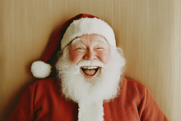 Smiling Santa Claus portrait