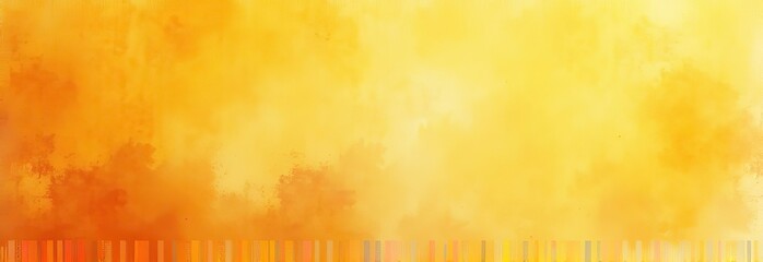 Wall Mural - Yellow orange background with texture and distressed vintage grunge and watercolor paint stains in elegant Christmas backdrop illustration 