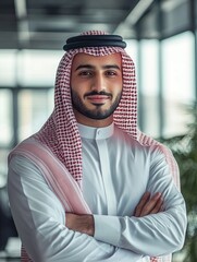 Poster - Confident Arab Businessman