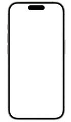 PNG Of Smartphone Mockup Whith Tranparent Background And Display