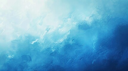 Wall Mural - Abstract Blue Watercolor Background