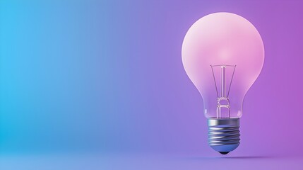 Poster - Surreal Light Bulb with Glowing Mist and Colorful Aura - Artistic Lighting Trails in a Studio Setting