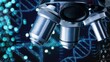 © BillionPhotos.com - Laboratory research, using microscope checking DNA