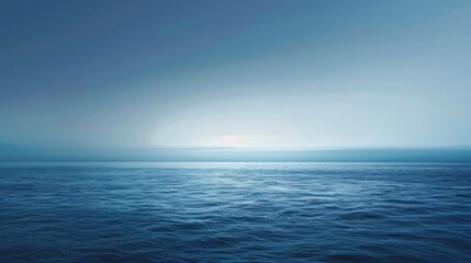 Poster - Serene Ocean Horizon