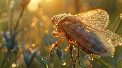 Canvas Print - Golden Dawn Cricket