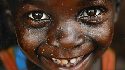 Canvas Print - A Child's Smile