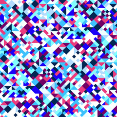 Aufkleber - Colorful diagonal geometric pattern background - abstract vector design