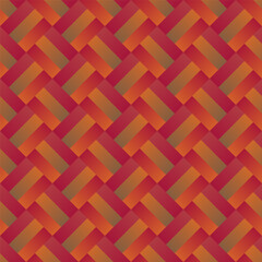 Poster - Gradient geometrical zig zag stripe pattern background design - abstract vector illustration with diagonal stripes