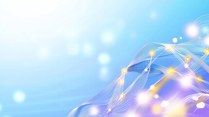 Poster - the wave flow background has a graphic abstract background communication that has a perspective back